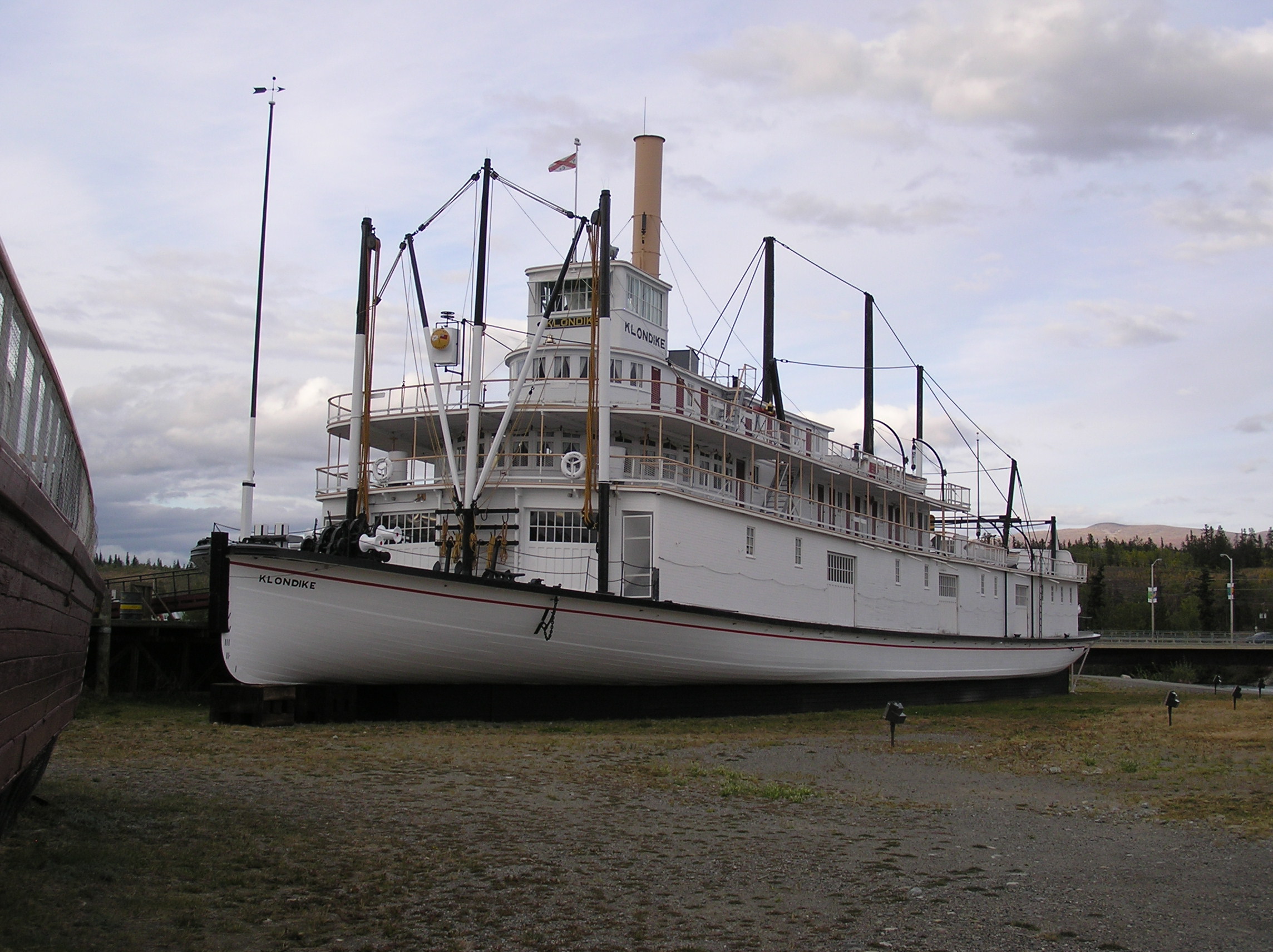 The SS Klondike sternwheeler at its National Historic Site in Whitehorse, Yukon
